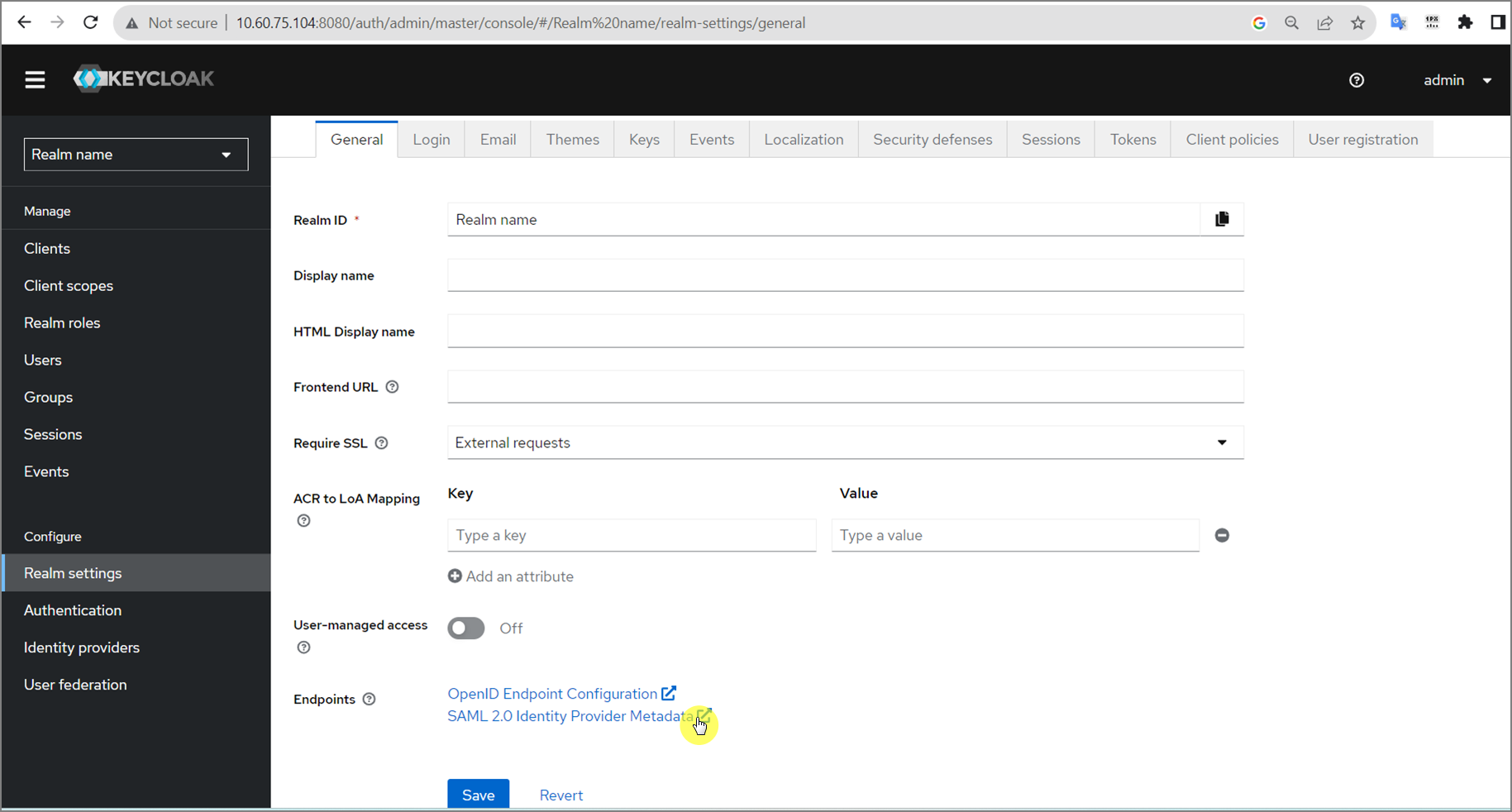 Экспорт настроек в формате XML